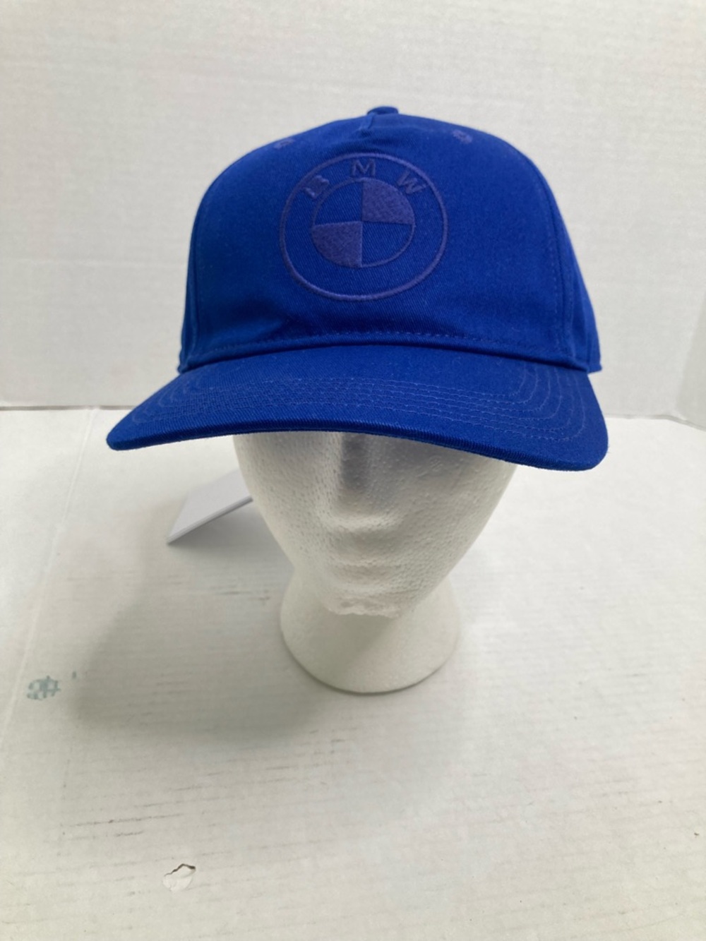 BMW Classic Logo Baseball Cap Hat Black Freude Logo Blue Strapback
